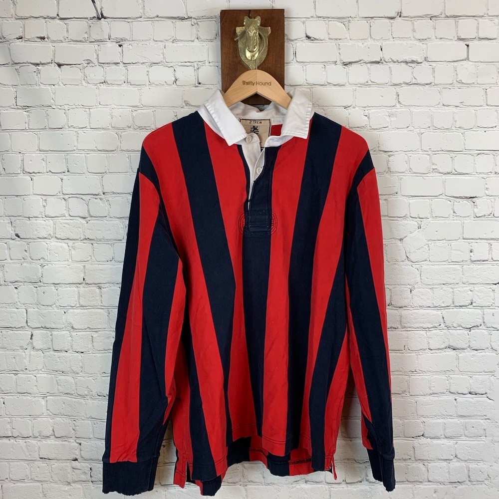 J. Crew Long Sleeve Rugby Shirt